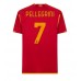 AS Roma Lorenzo Pellegrini #7 Kopio Koti Pelipaita 2023-24 Lyhyet Hihat